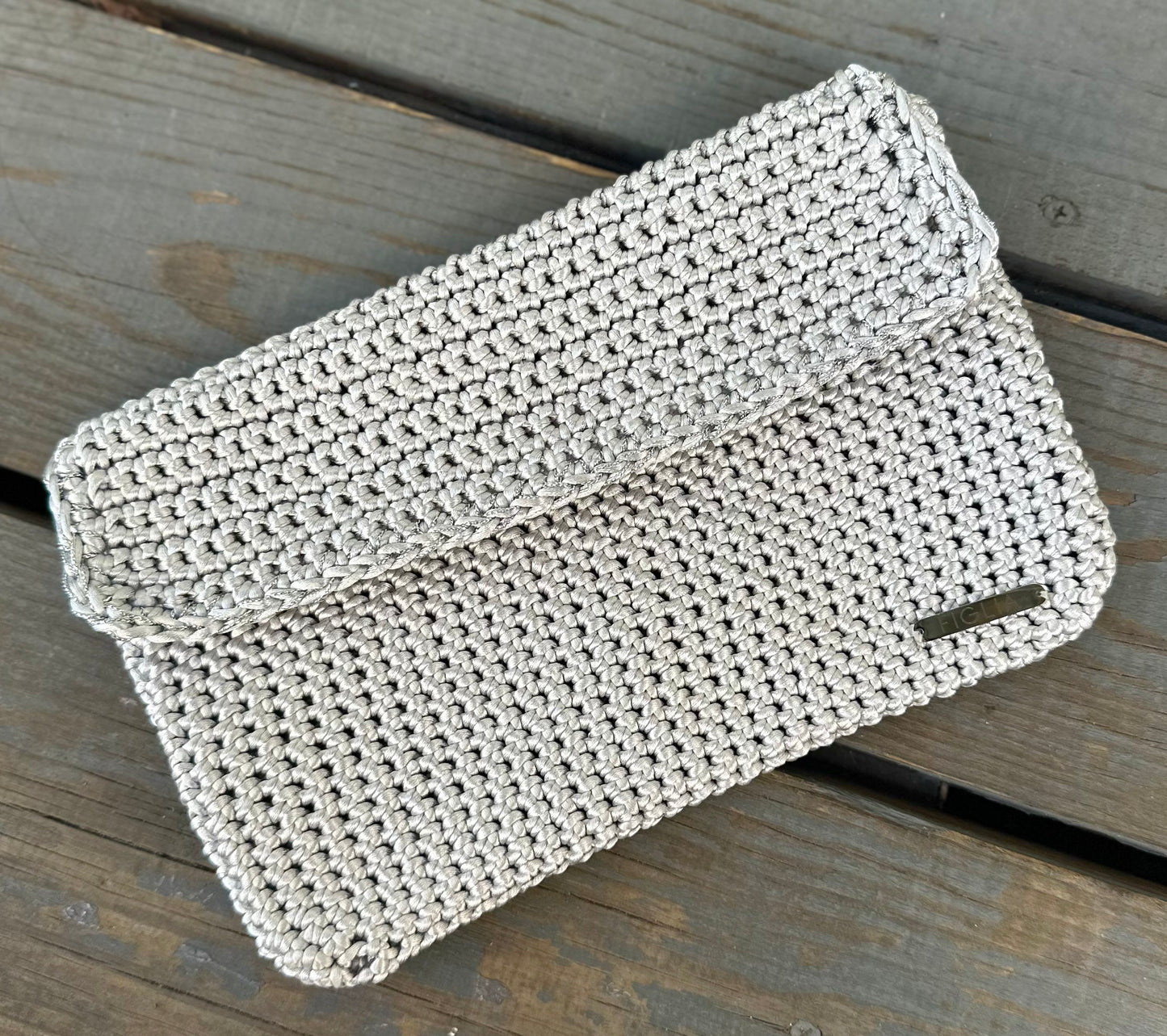 Cartera Sienna plata