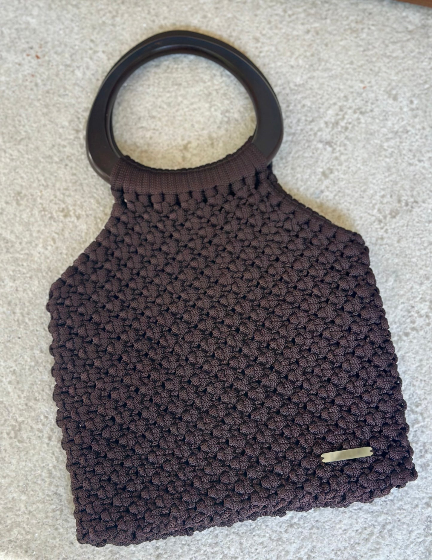 Cartera Maniglia café