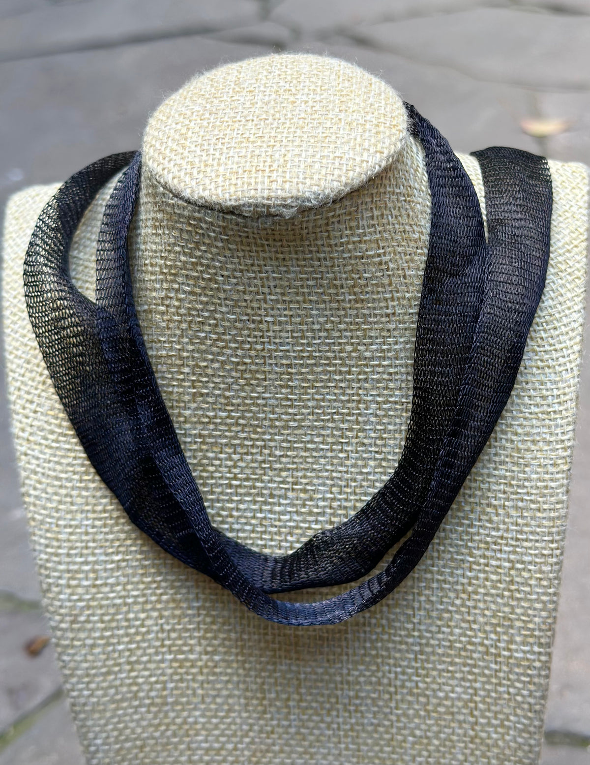 Choker Titanio negro