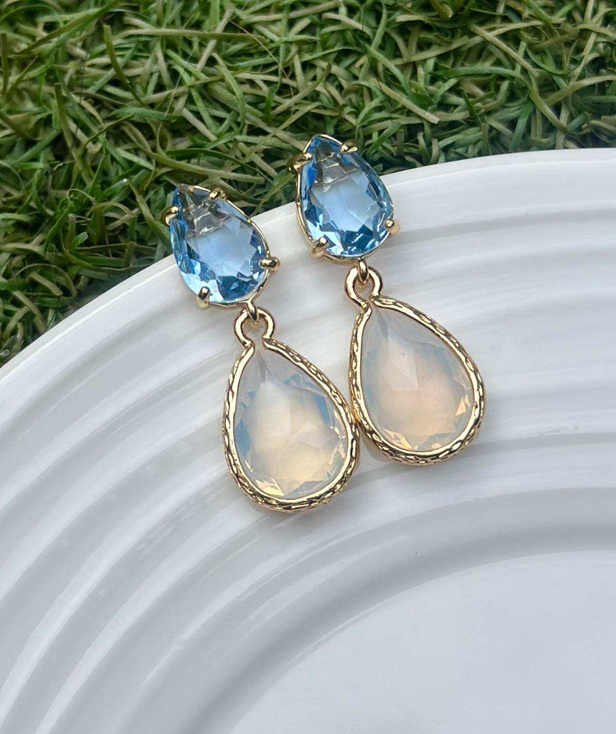 Aro Amira azul y blanco
