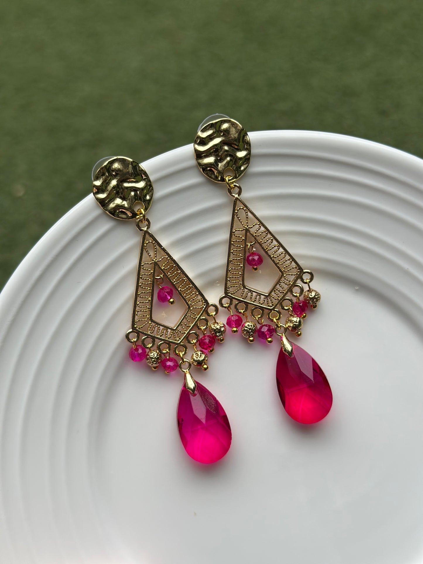Aro Maxi piatti fucsia