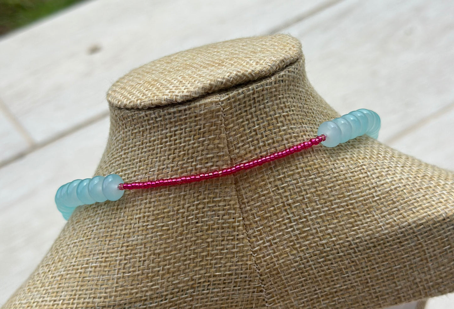 Collar Pesce Celeste