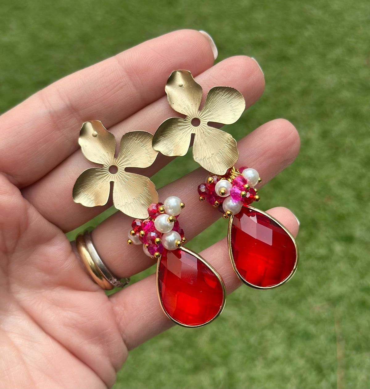 Aro Grazia rojo