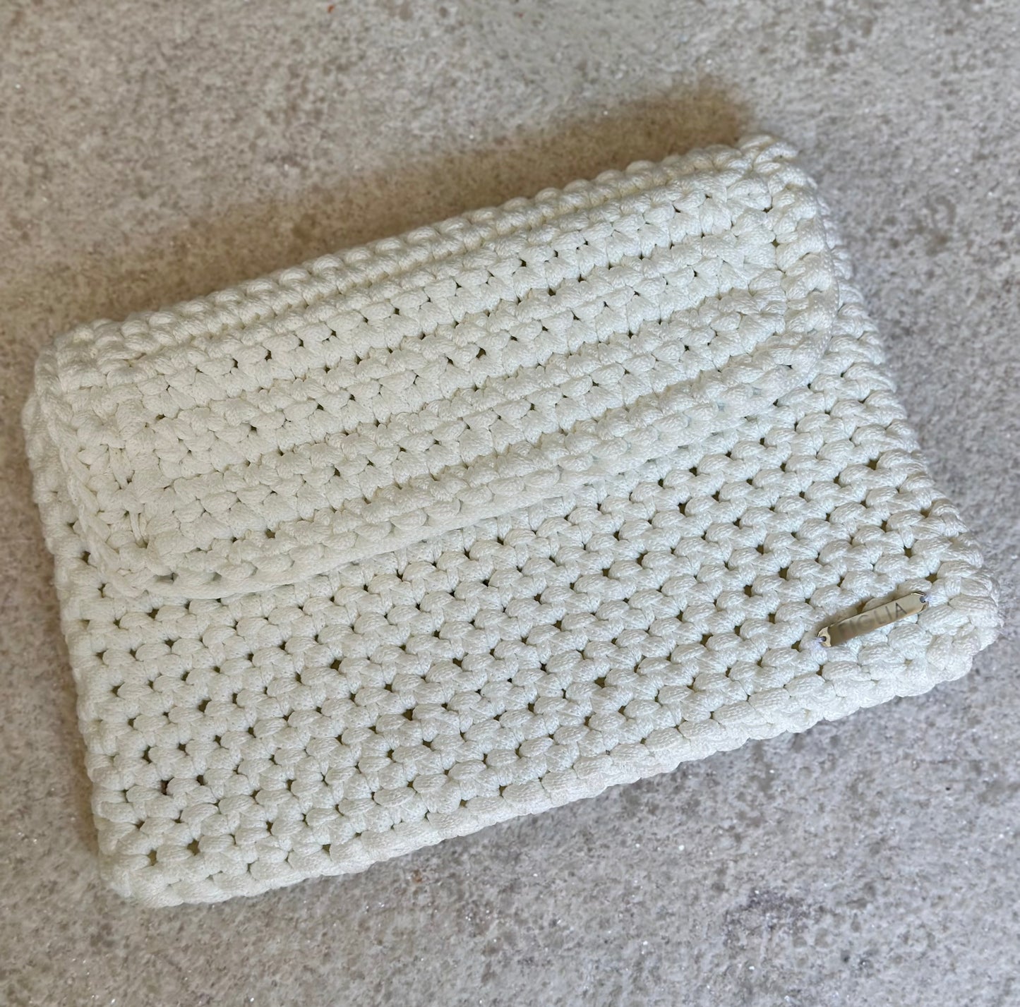 Cartera Sienna blanca