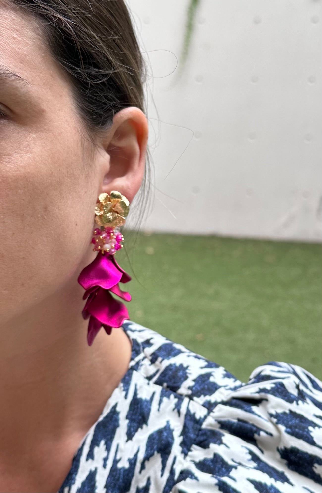 Aro Petali fucsia metálico