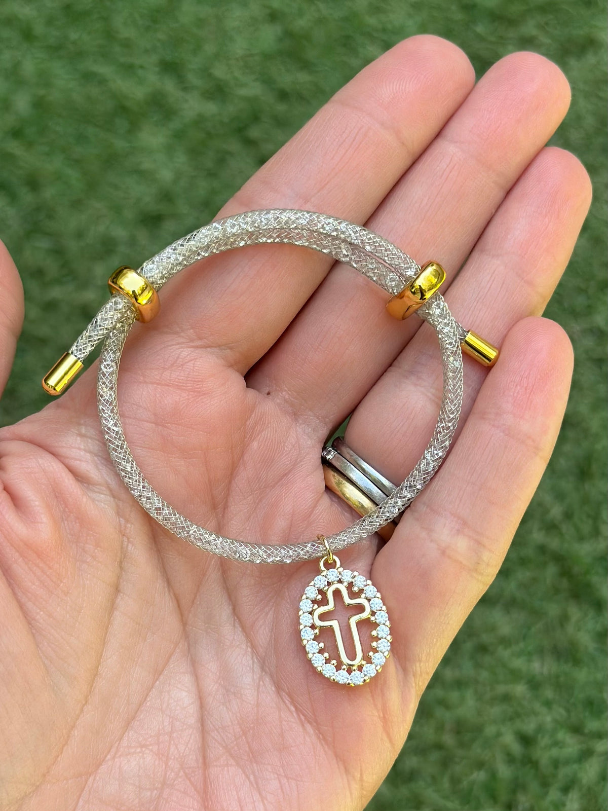 Pulsera Luce Medaglia plateada