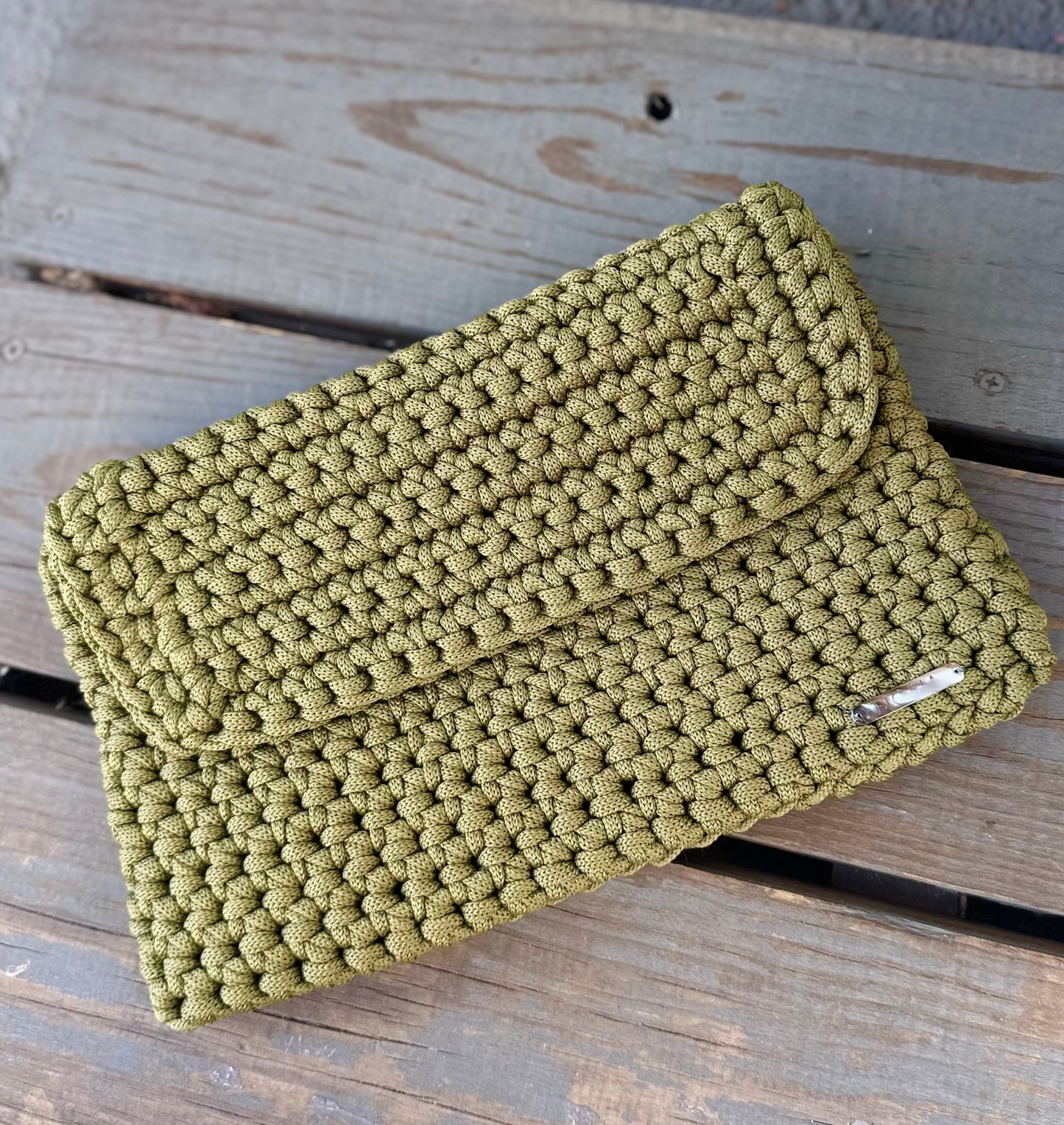Cartera Sienna verde (a pedido)