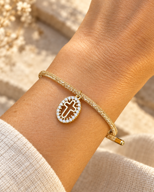 Pulsera Luce Medaglia oro