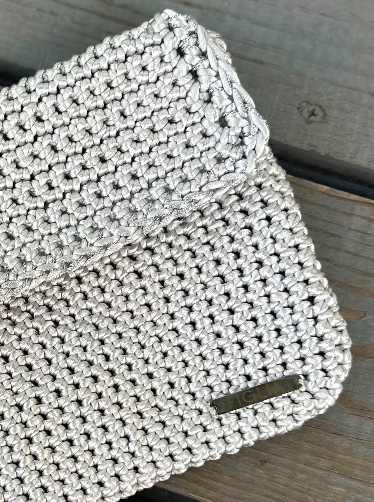 Cartera Sienna plata