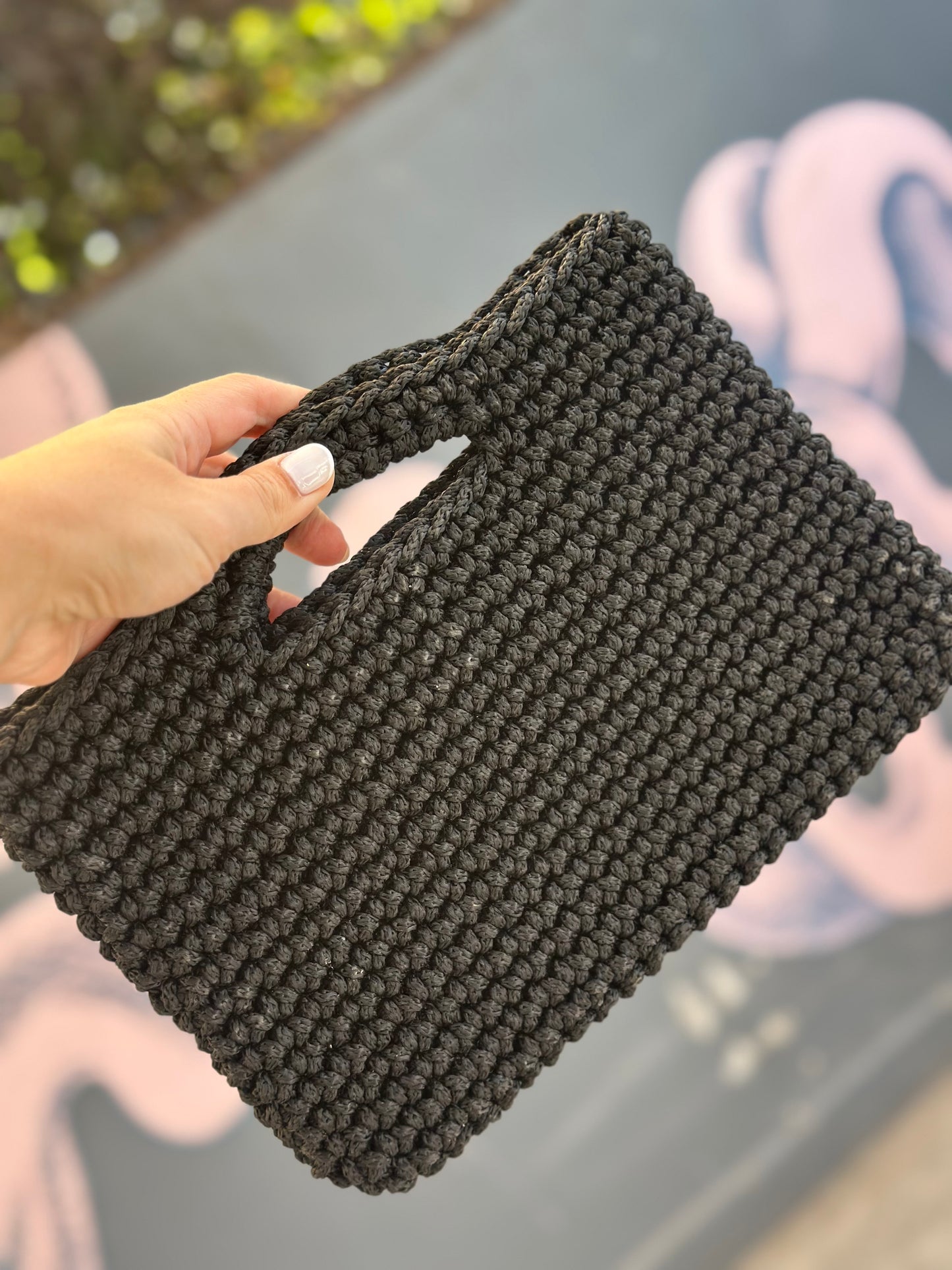 Cartera Aura negra (a pedido)