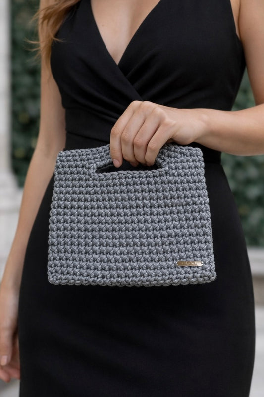 Cartera Sienna plateada
