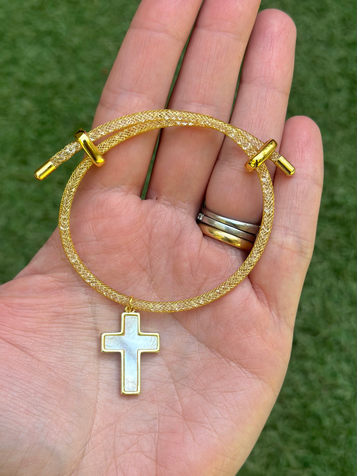 Pulsera Luce Madreperla oro