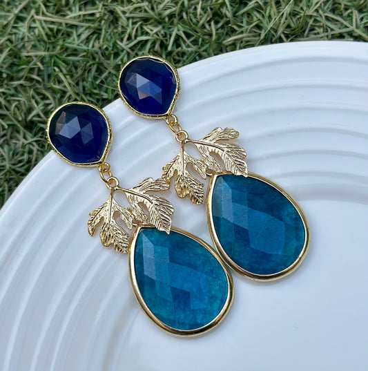 Aro Elena azul/turquesa