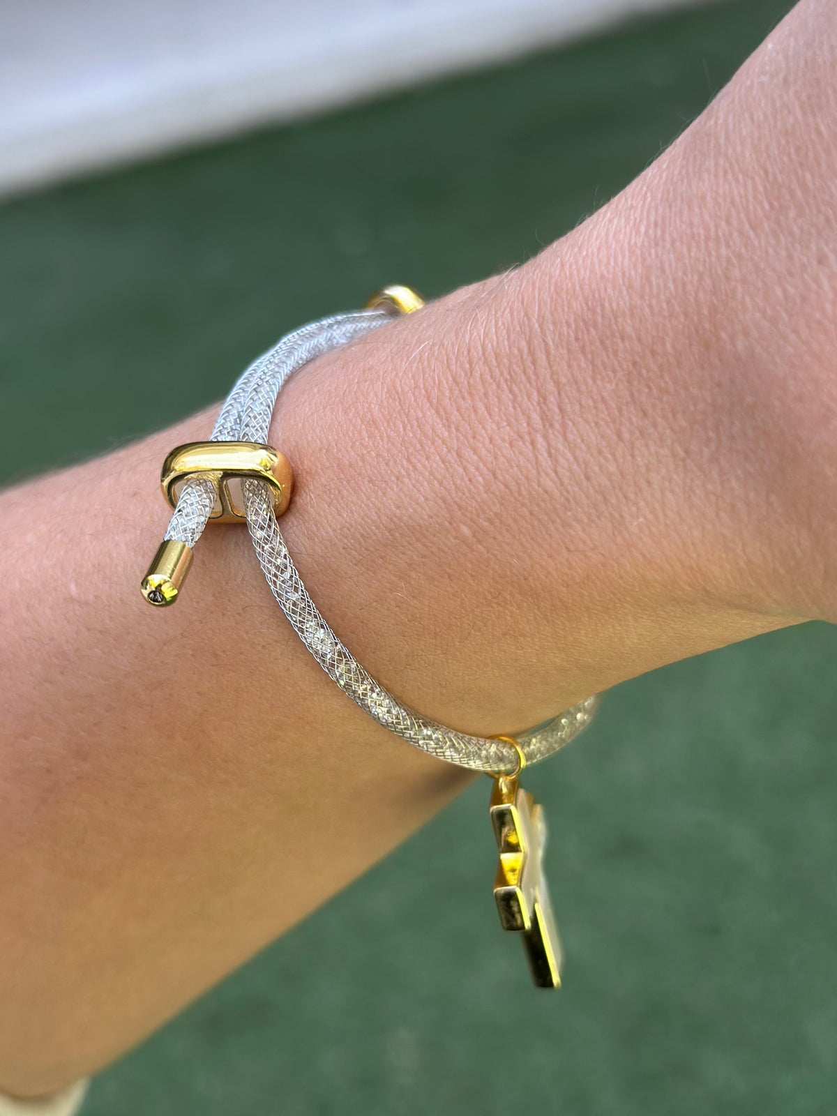 Pulsera Luce Madreperla plateada