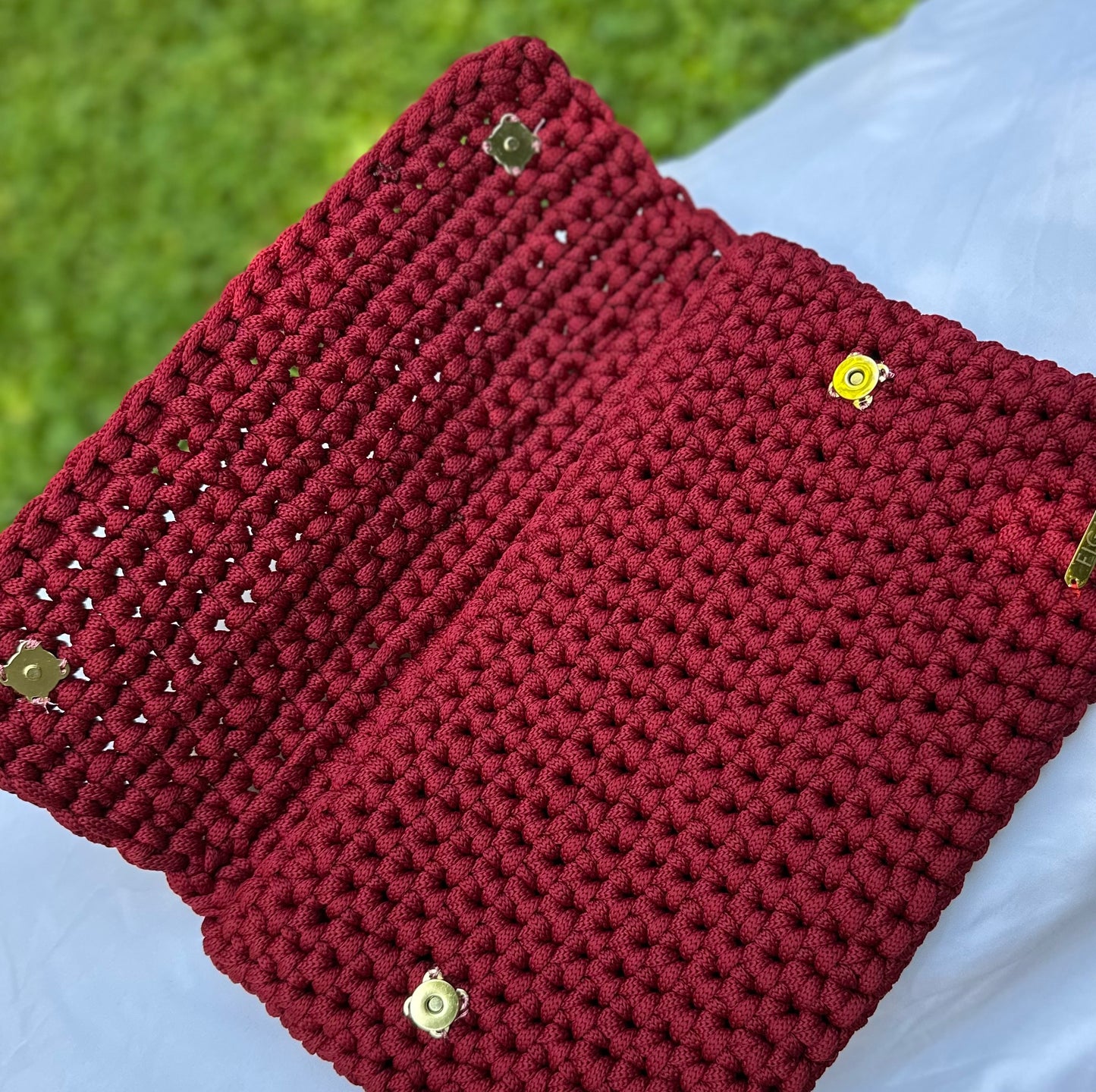 Cartera Sienna roja