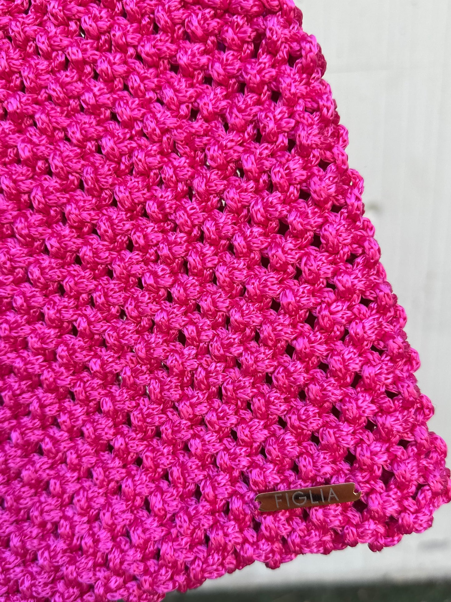 Cartera Maniglia fucsia