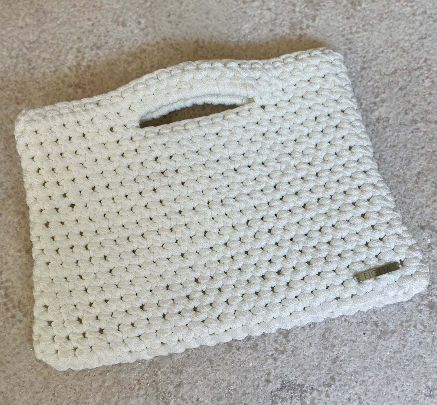 Cartera Aura blanca