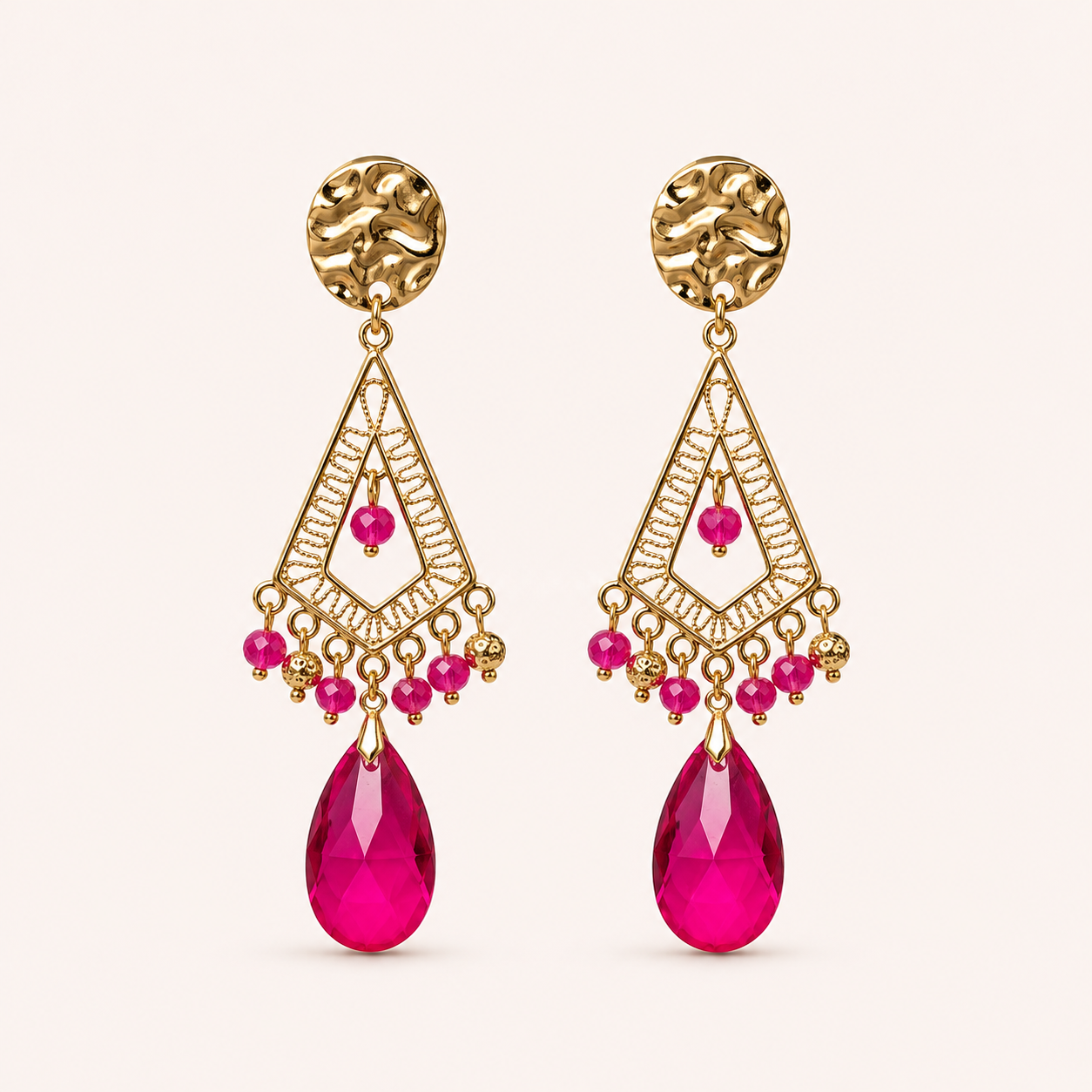 Aro Maxi piatti fucsia