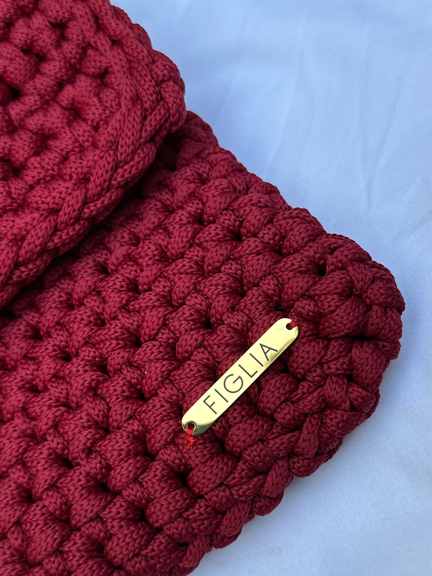 Cartera Sienna roja
