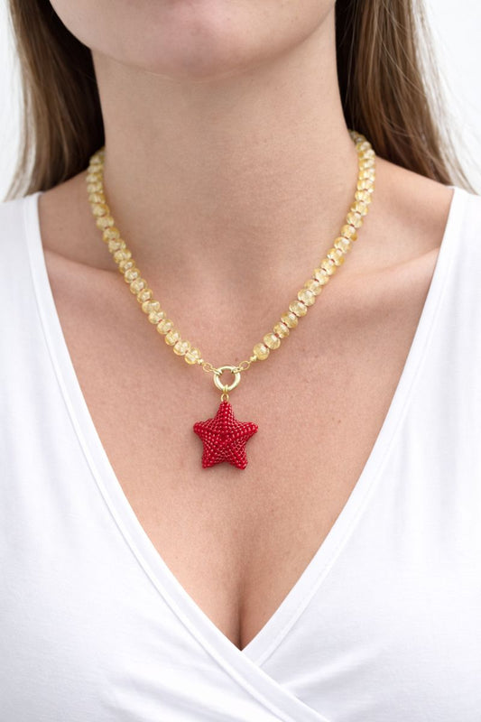 Collar Stella giallo