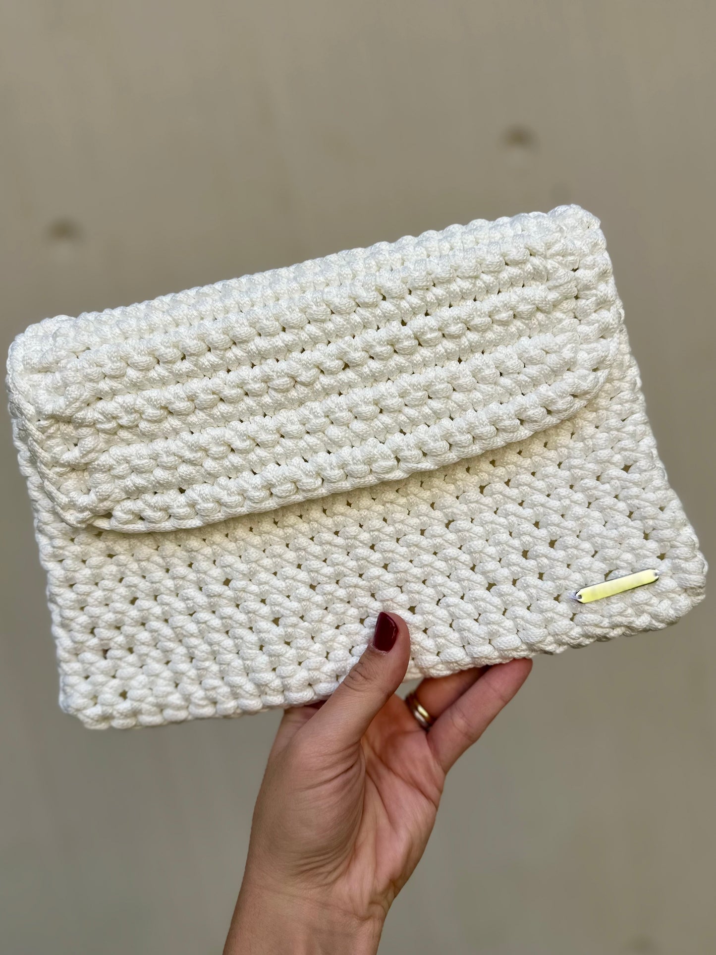 Cartera Sienna blanca