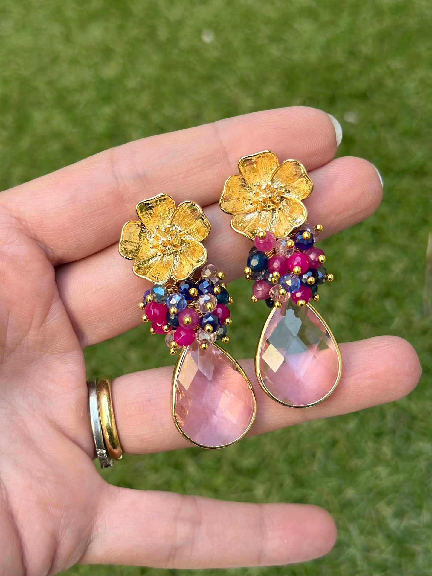 Aro Chiara rosa y azul