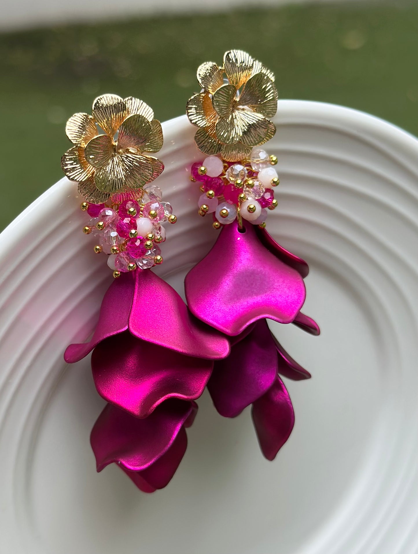 Aro Petali fucsia metálico