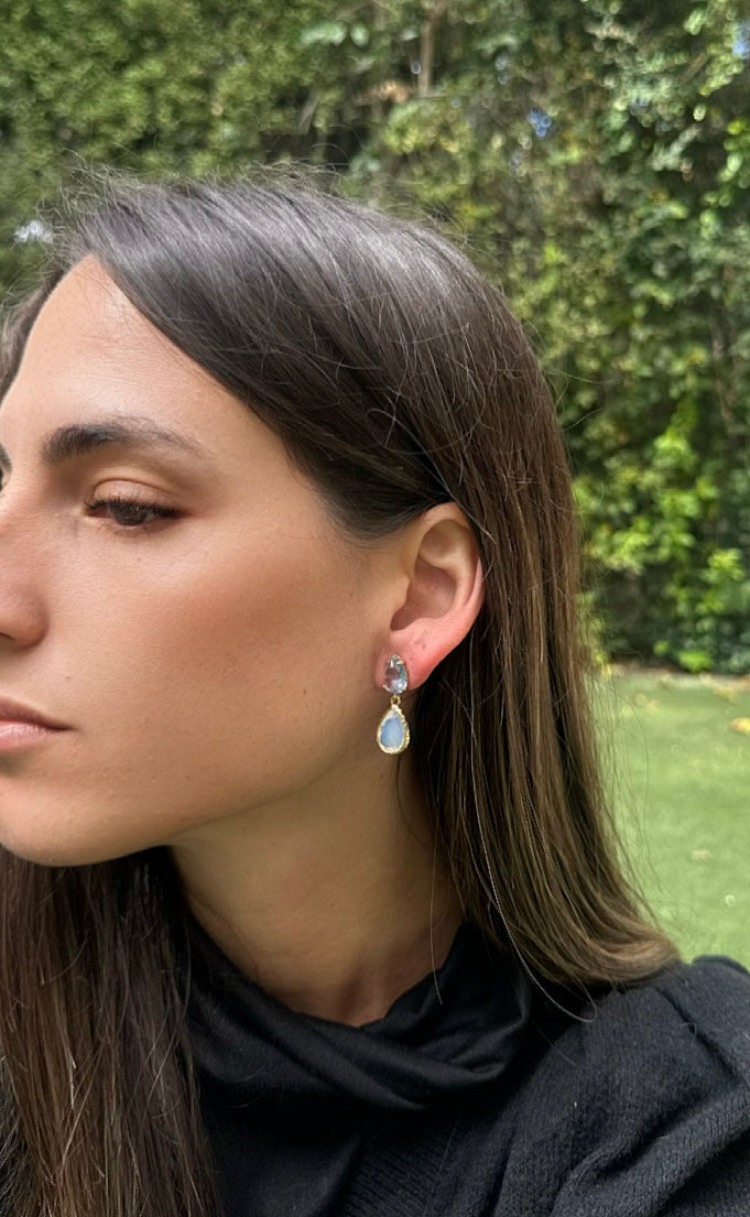 Aro Amira azul y blanco