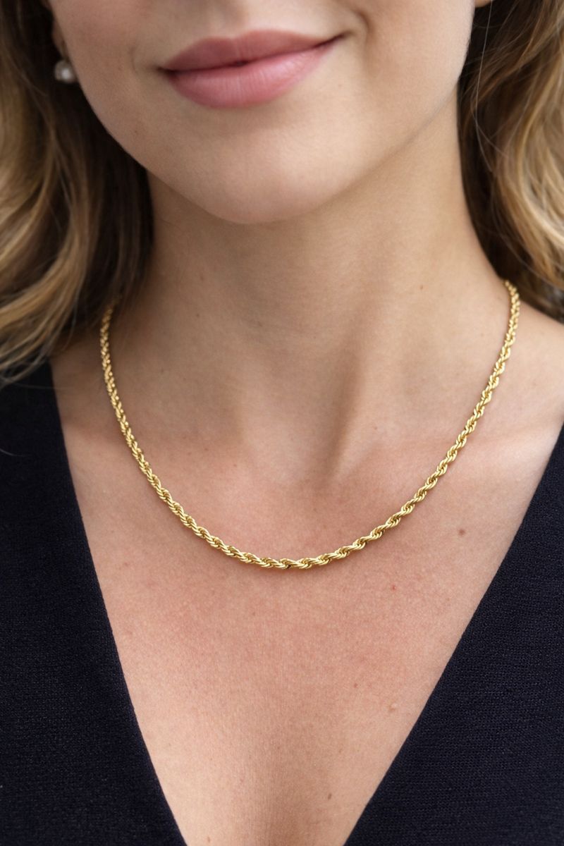 Collar Catena treccia