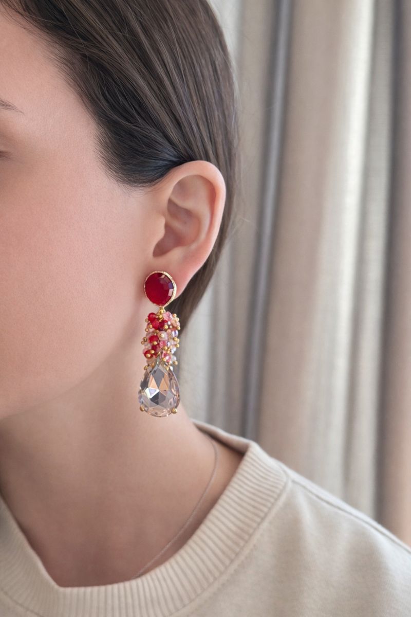 Aro Festa frambuesa y rosa