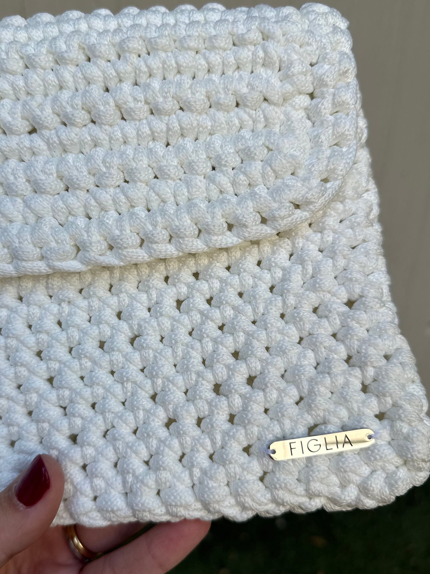 Cartera Sienna blanca