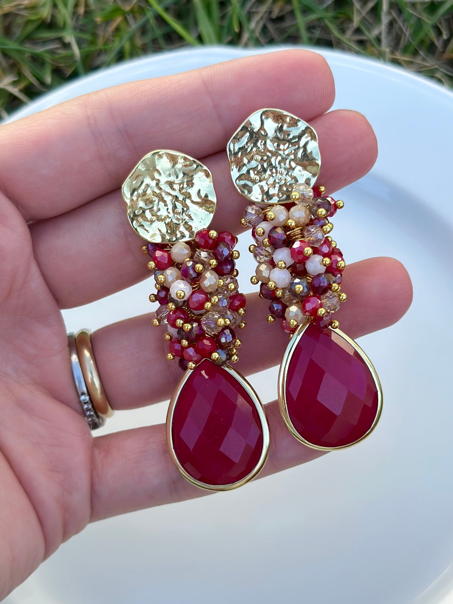 Aro Maxi Giustina rojo