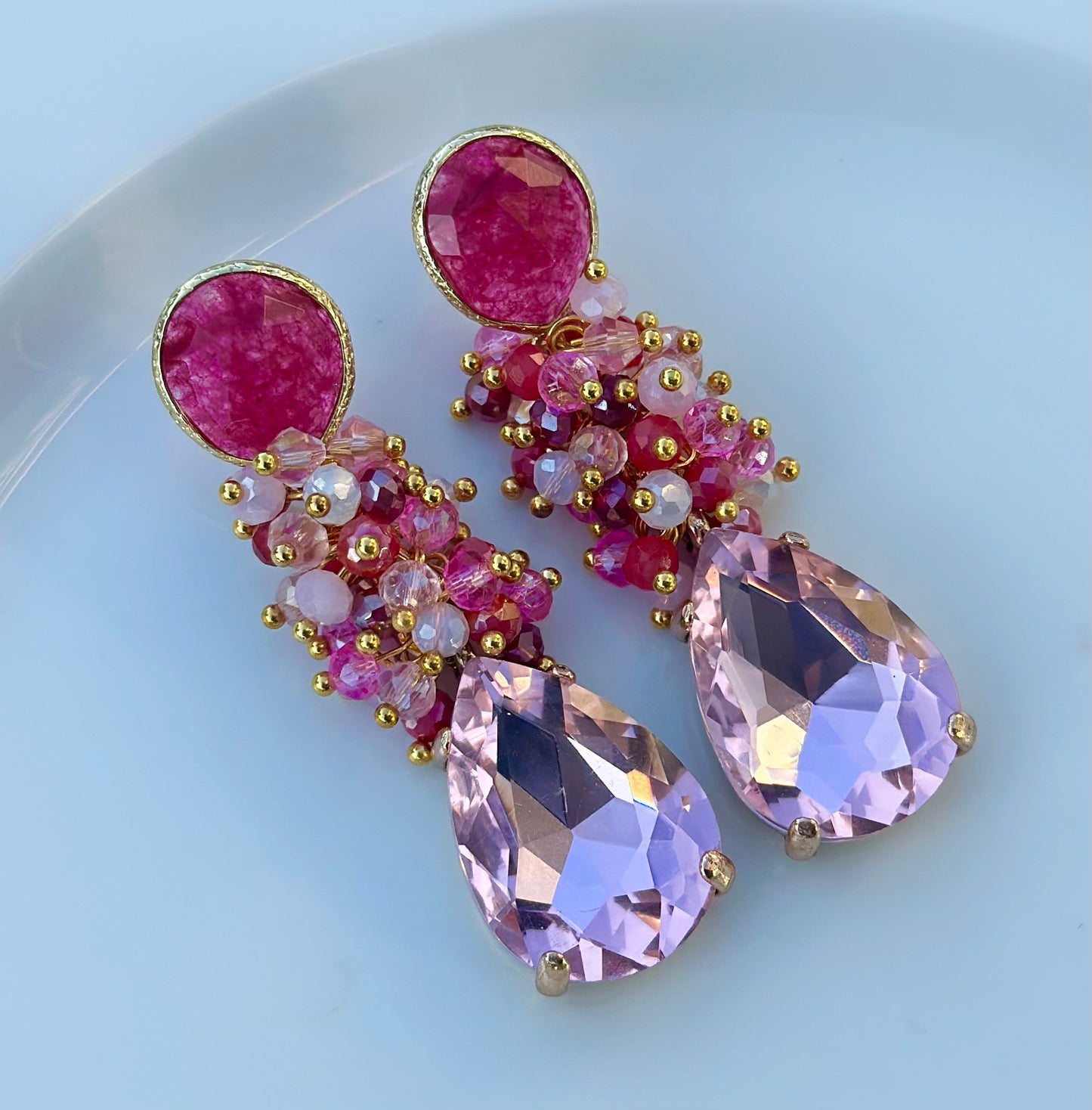 Aro Festa frambuesa y rosa