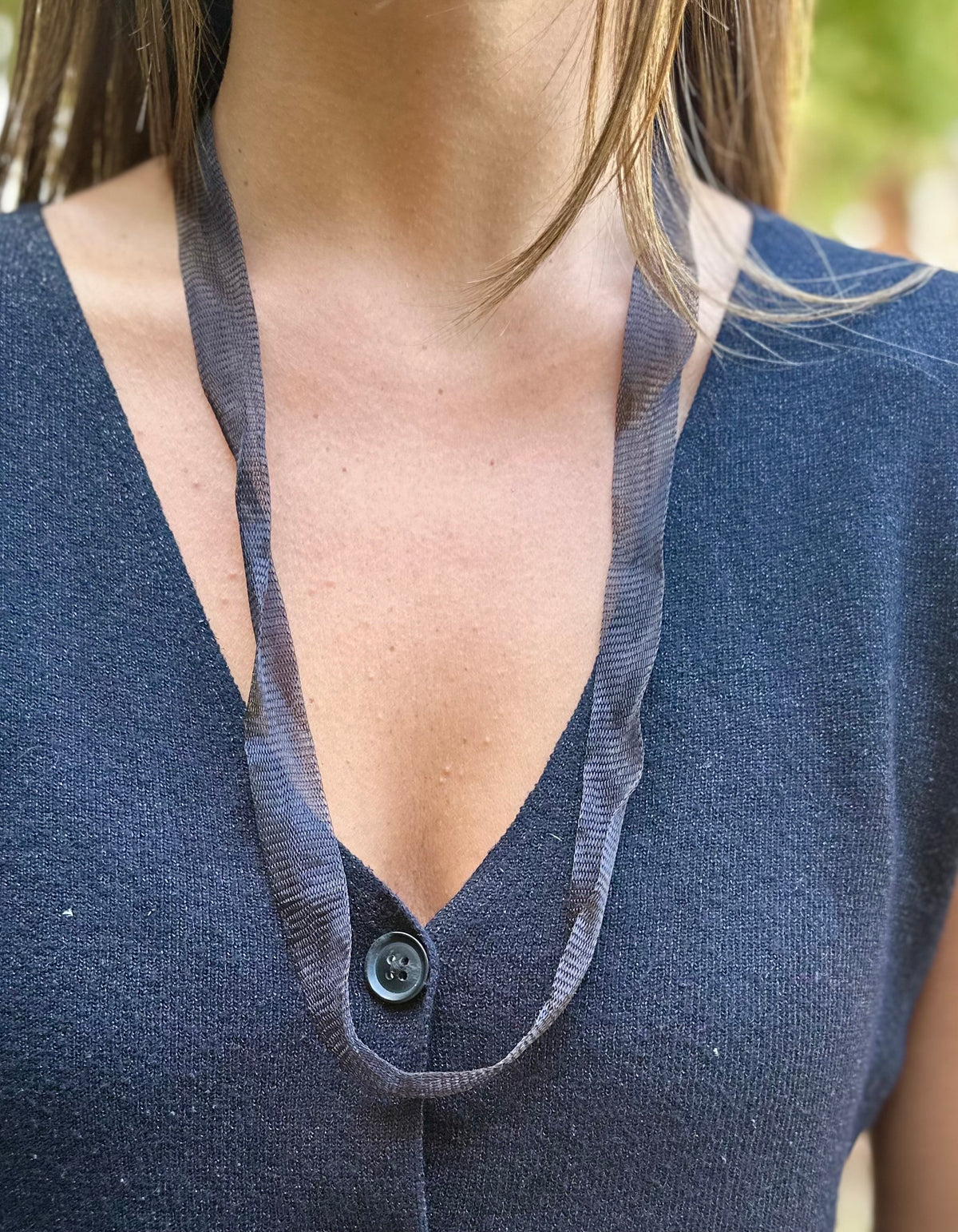 Choker Titanio negro
