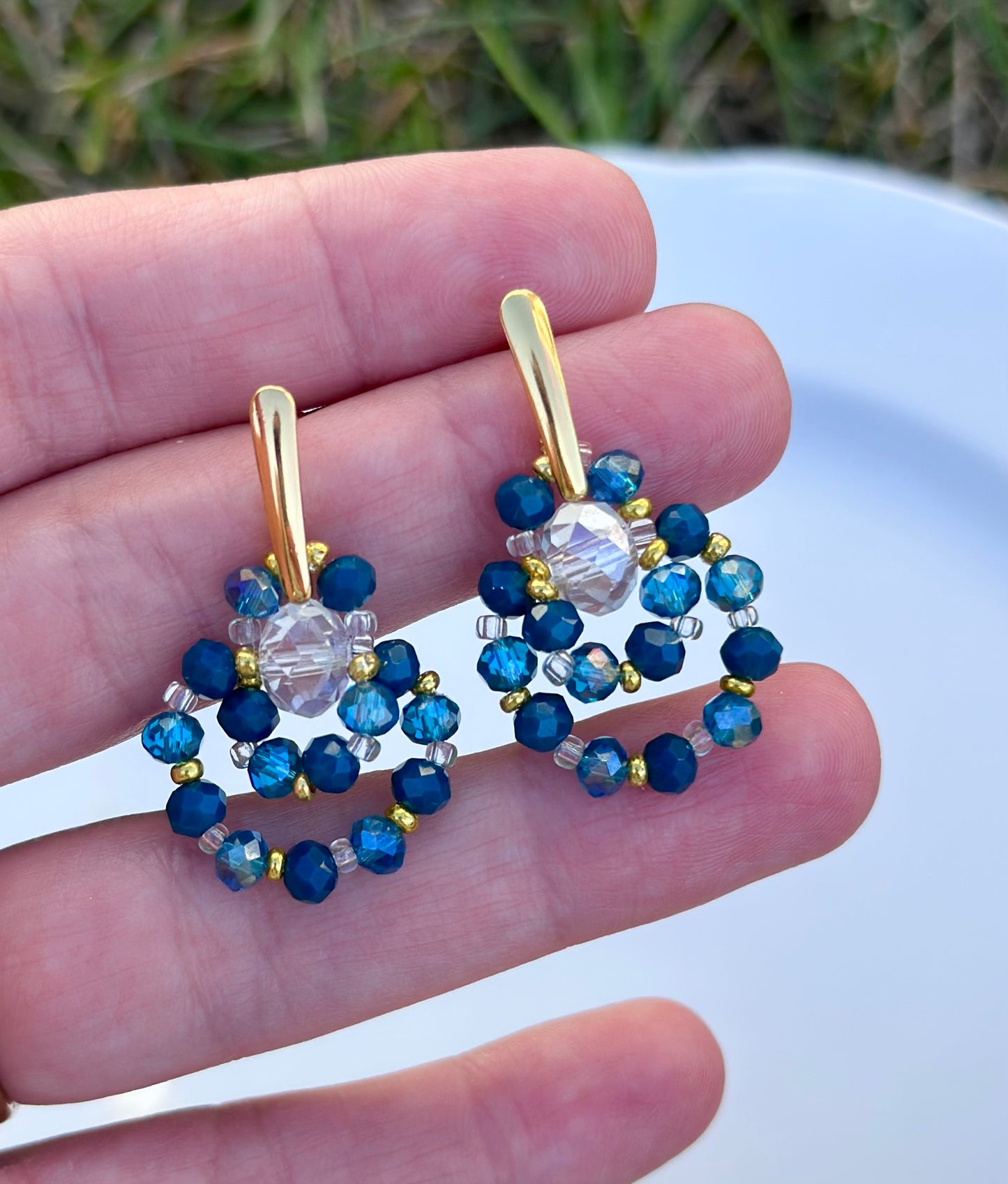 Aro Arianna turquesa